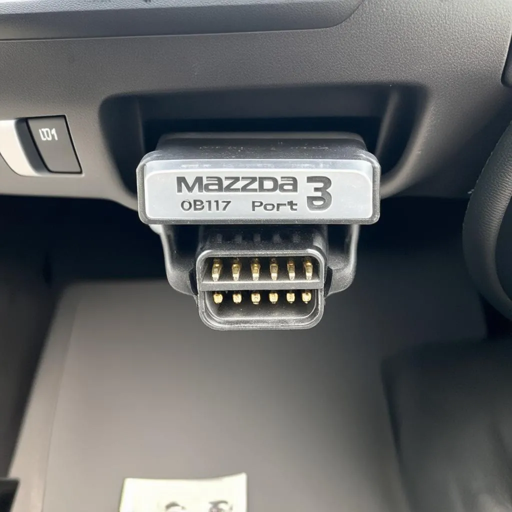 Port OBD Mazda 3 2017