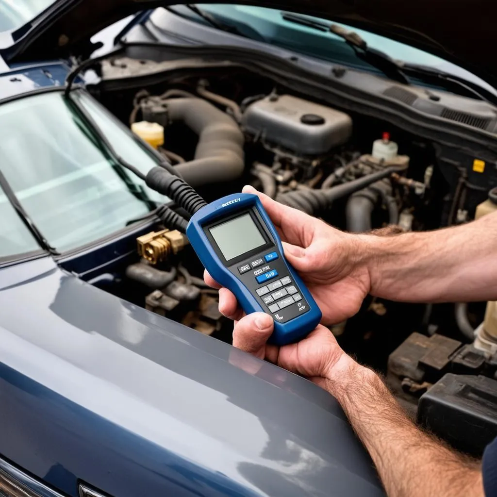 Scanner OBD utilisé sur une Mercury Sable 1995