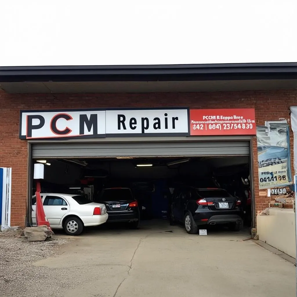 Atelier de réparation de PCM de voiture