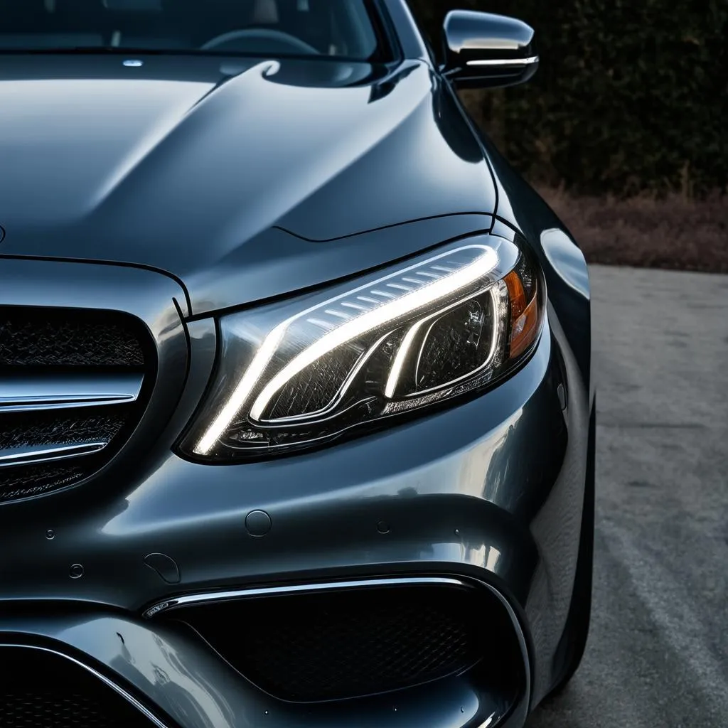 Mercedes-Benz LED headlights