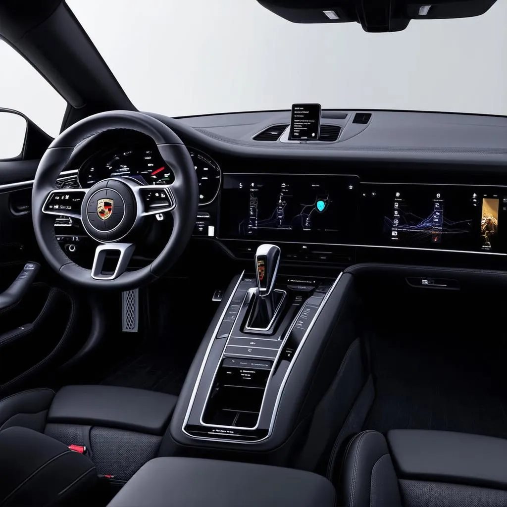 Porsche Taycan interior