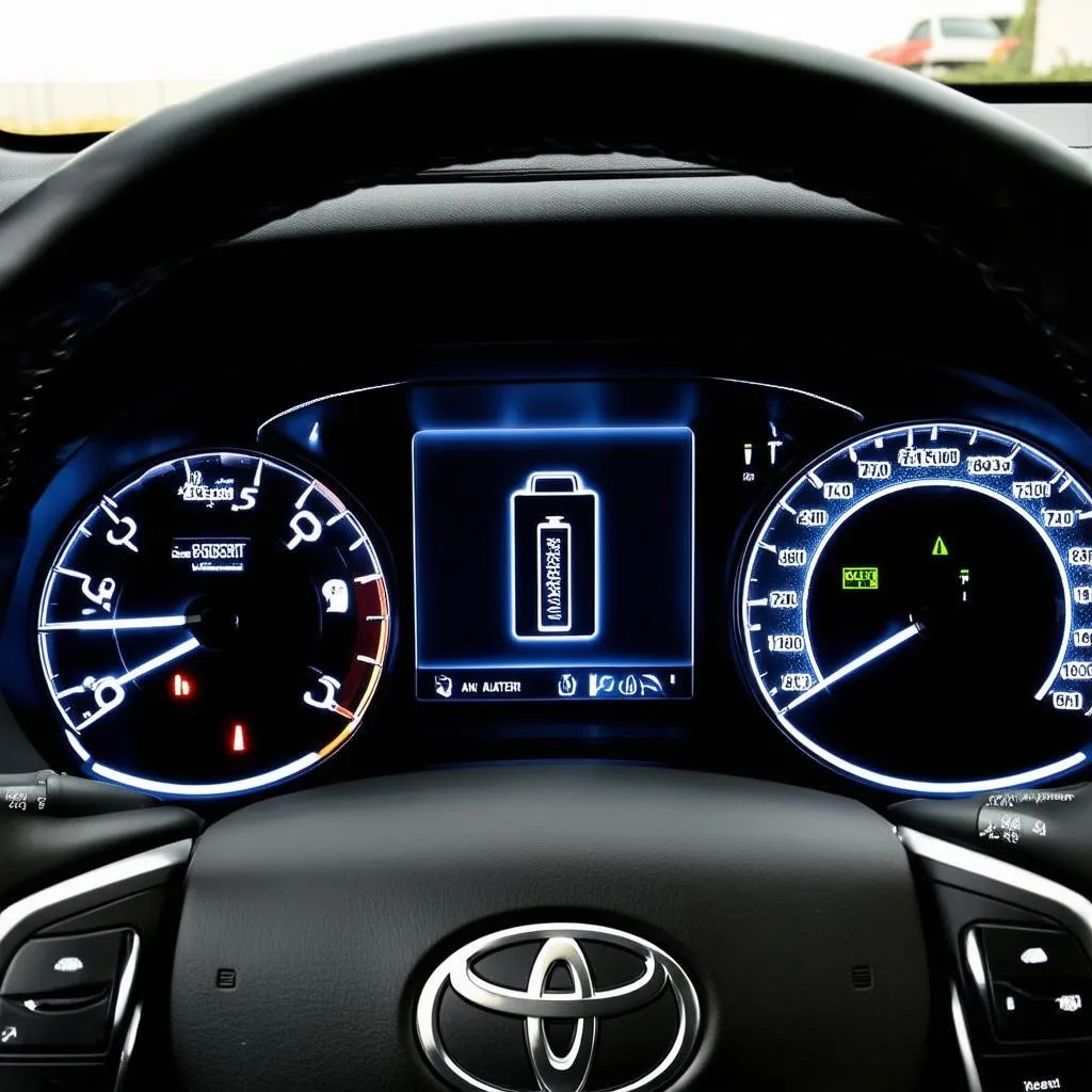 Toyota Prius warning lights