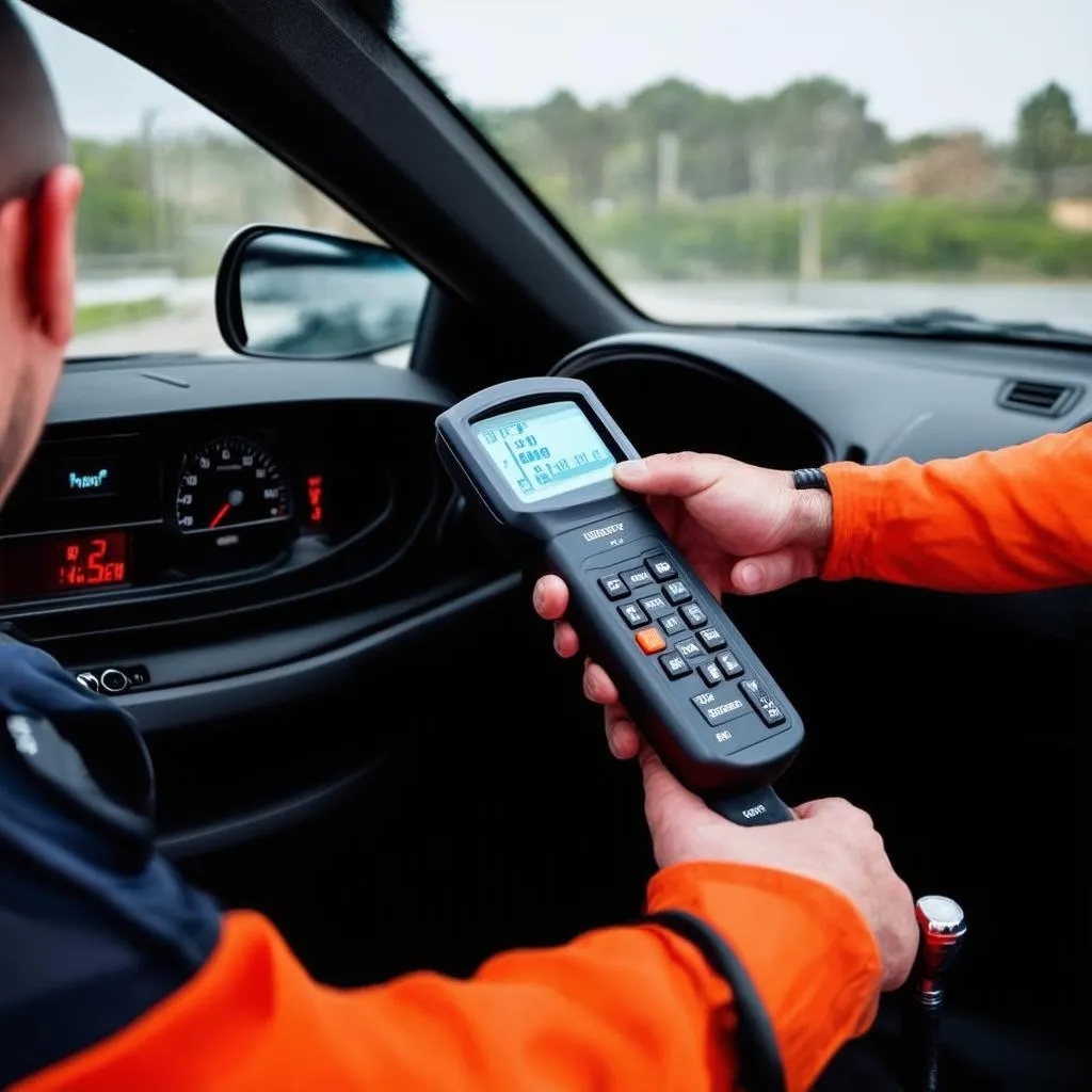 Scanner automobile européenne