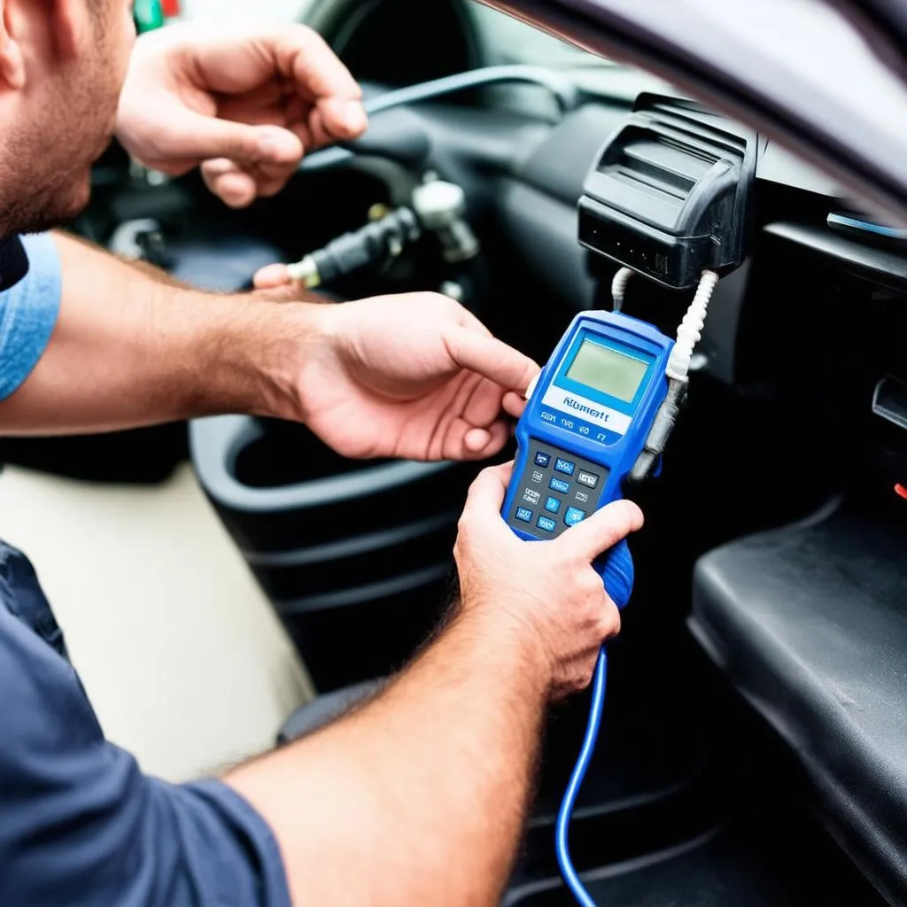 Diagnostic automobile avec un scanner OBD2