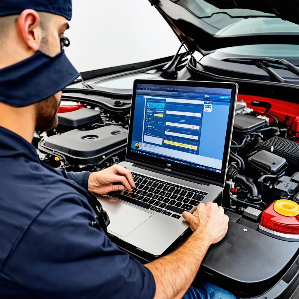 Diagnostic automobile avec solution software