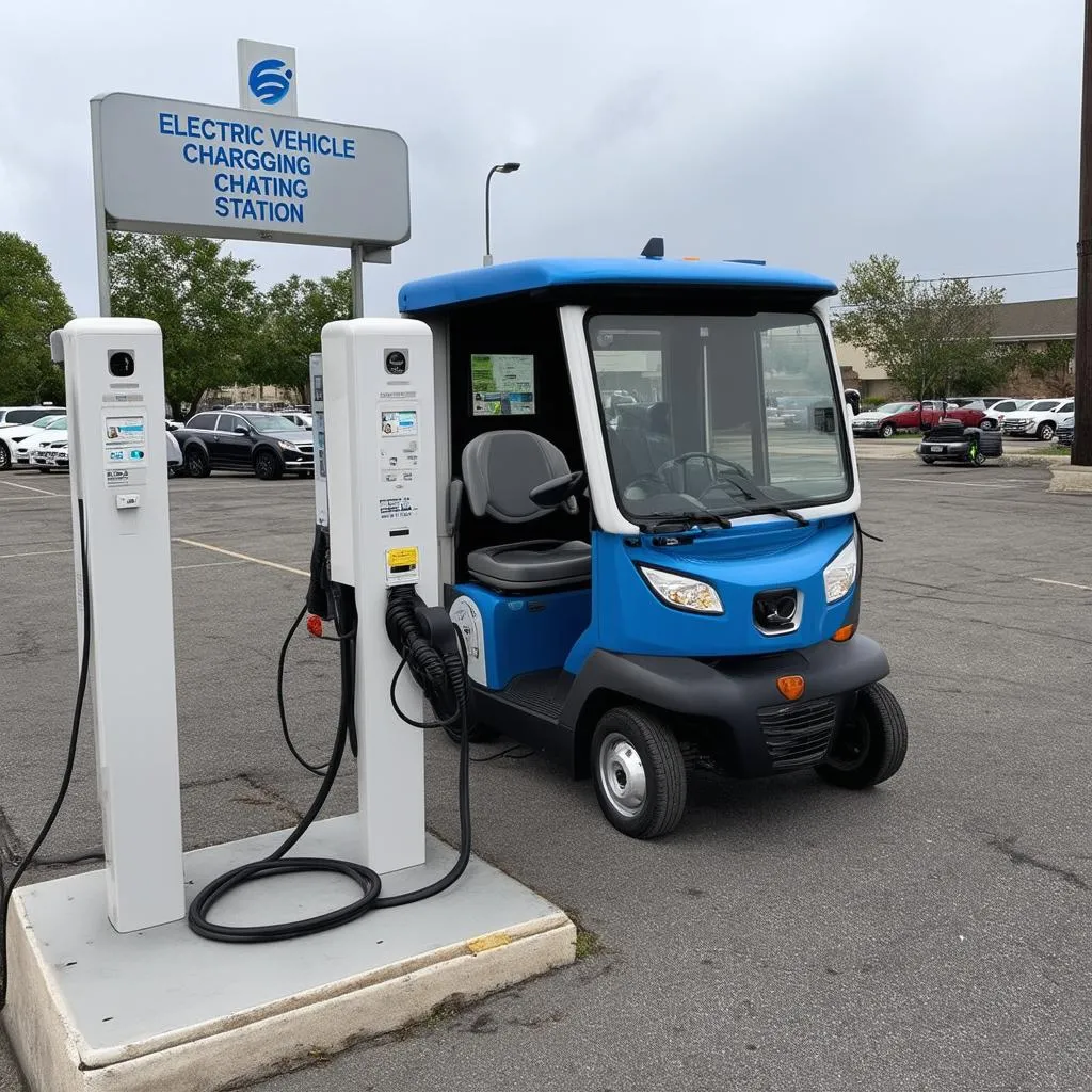 Streetscooter charging station