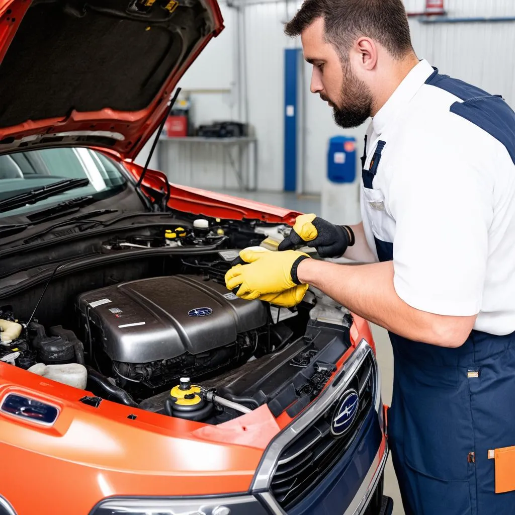 Subaru Forester Oil Change