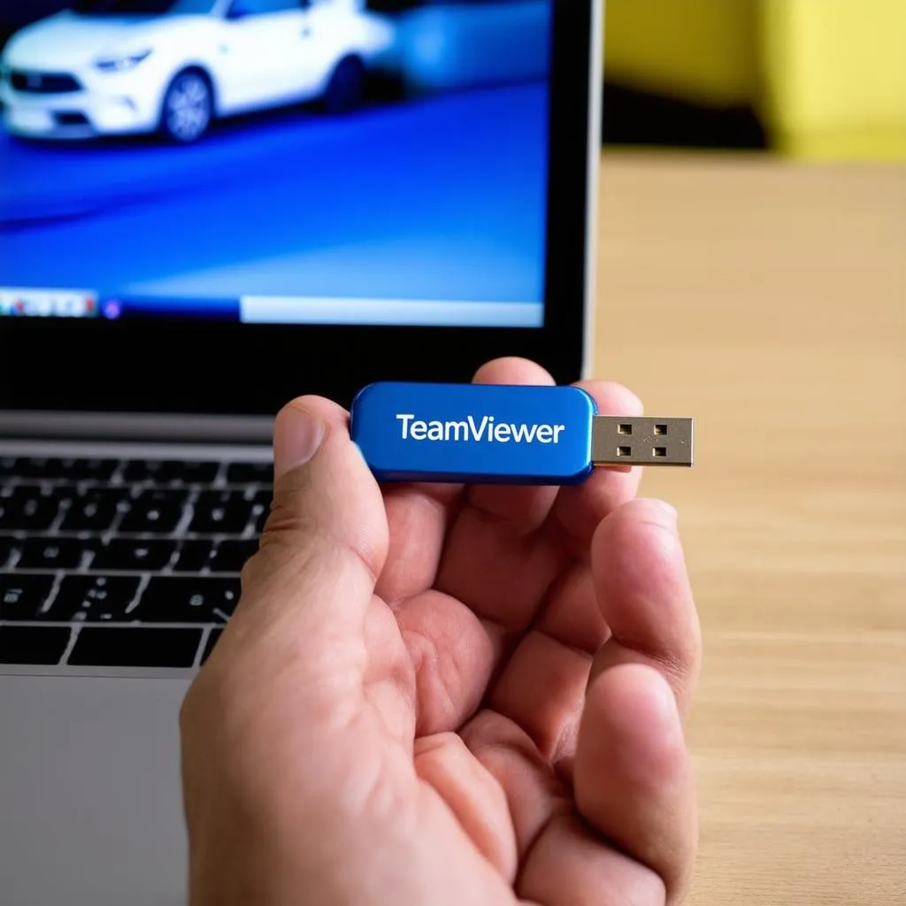 TeamViewer Portable on USB drive