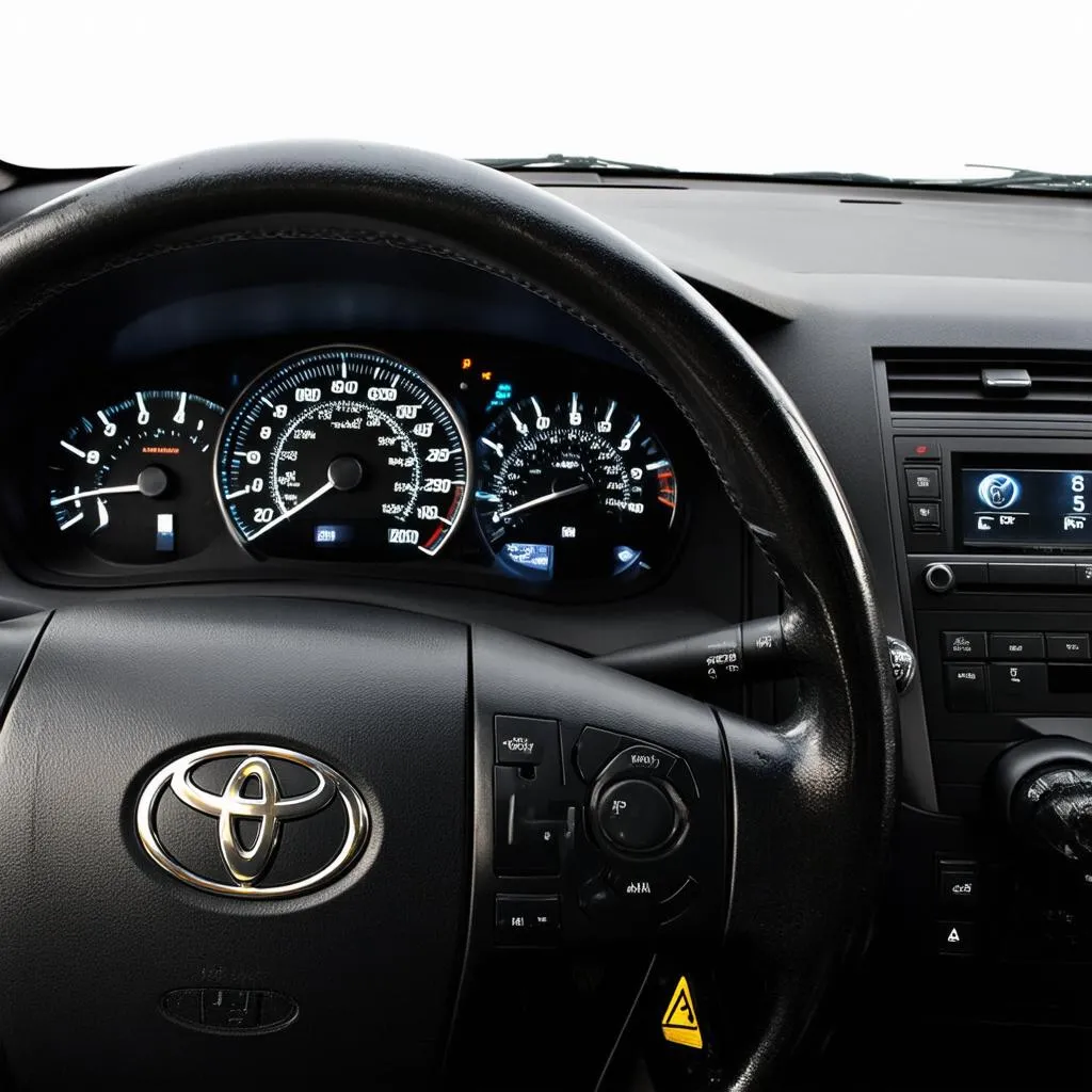 Toyota Highlander Dashboard