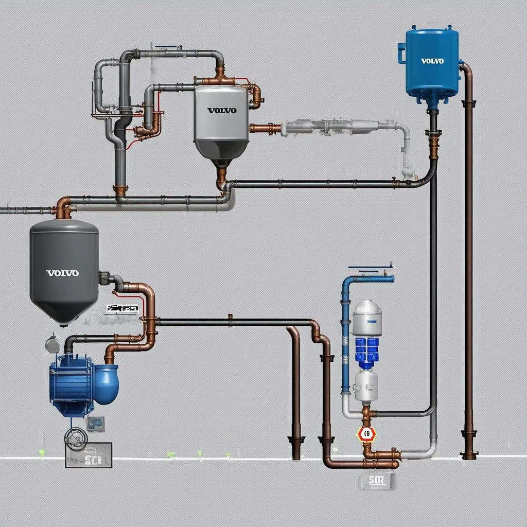 Volvo VNL Emissions System