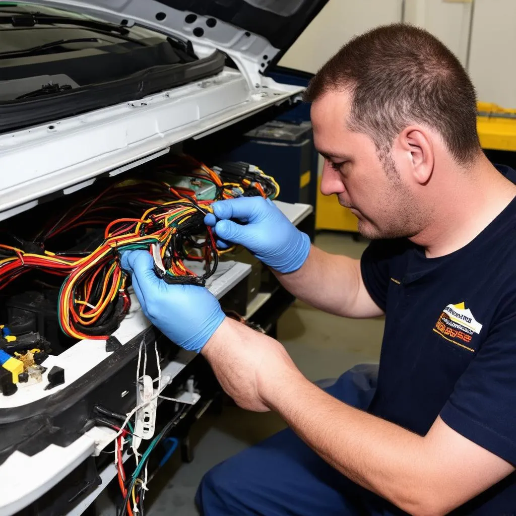 wiring-harness-inspection