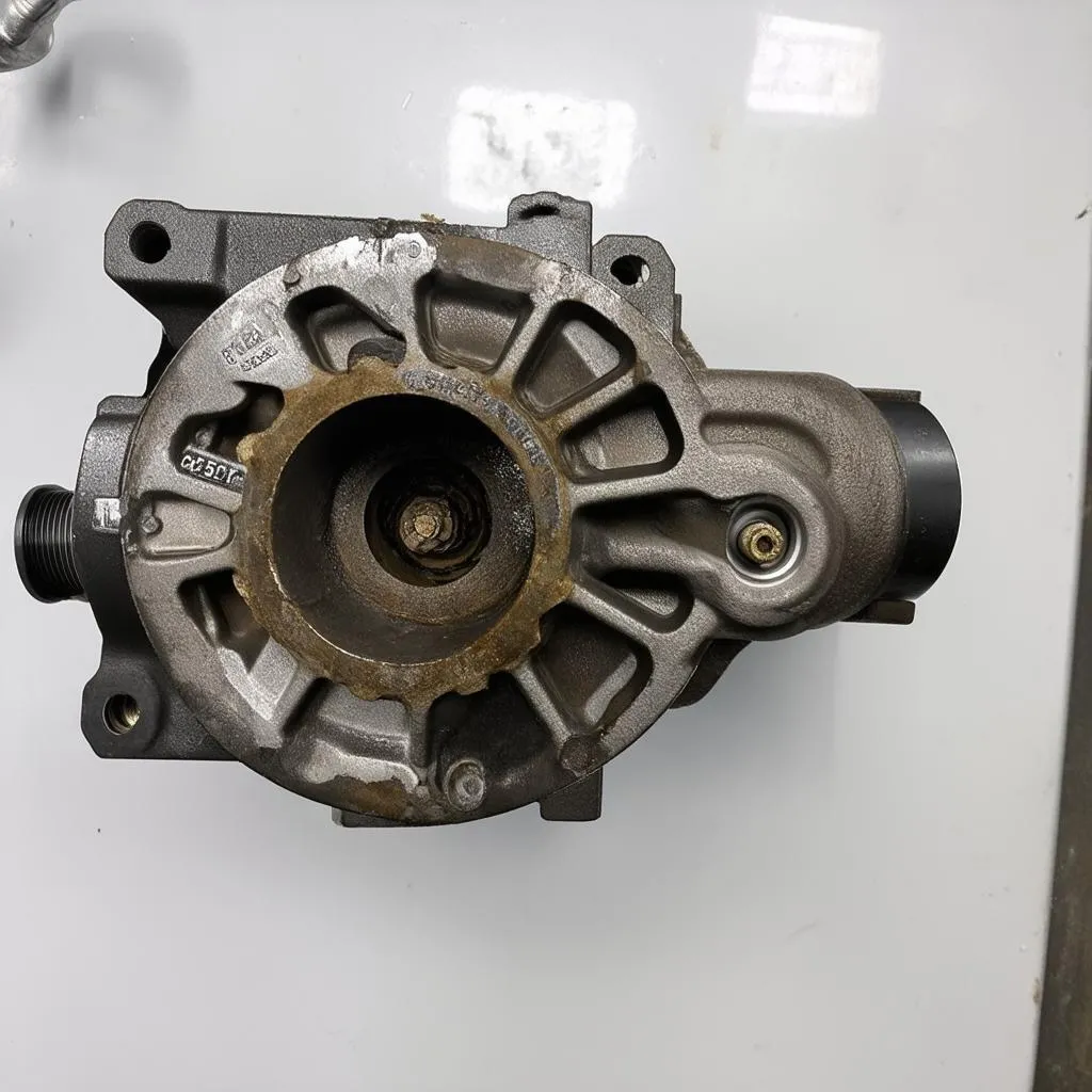 Worn Out Oil Pump