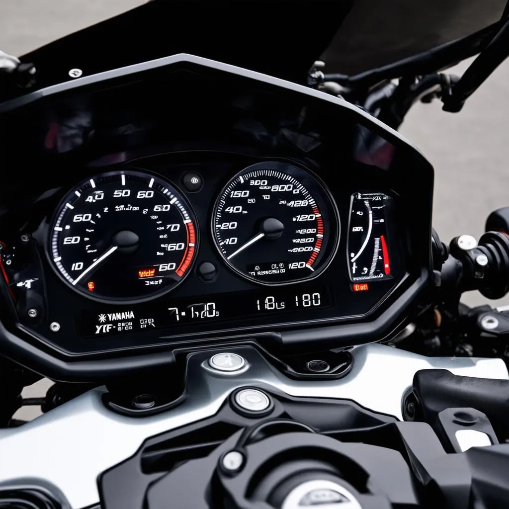 Yamaha YZF-R1 Dashboard