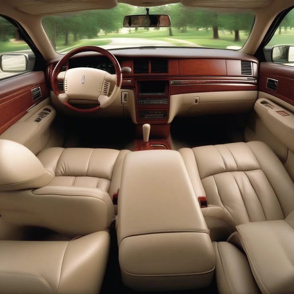 Lincoln Town Car Interior