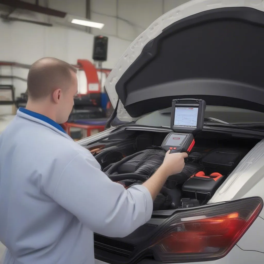 Scanner de diagnostic automobile