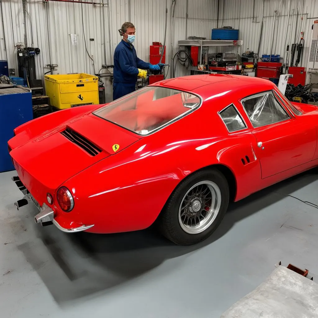 Restauration d'une Ferrari 250 GTO