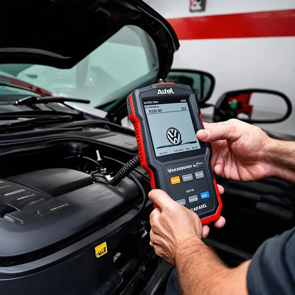 Diagnostic d'une Volkswagen Golf avec le MaxiSys