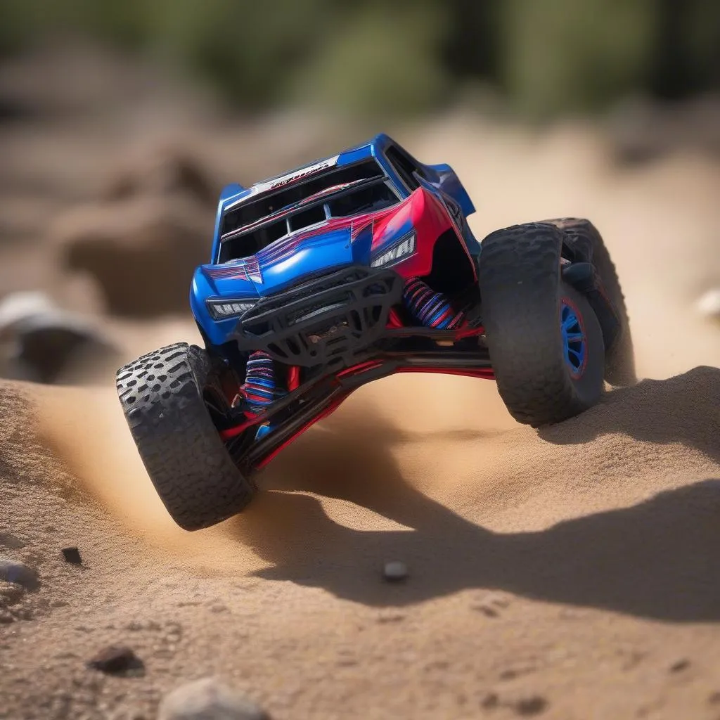 Voiture télécommandée Traxxas Rustler 4X4 VXL