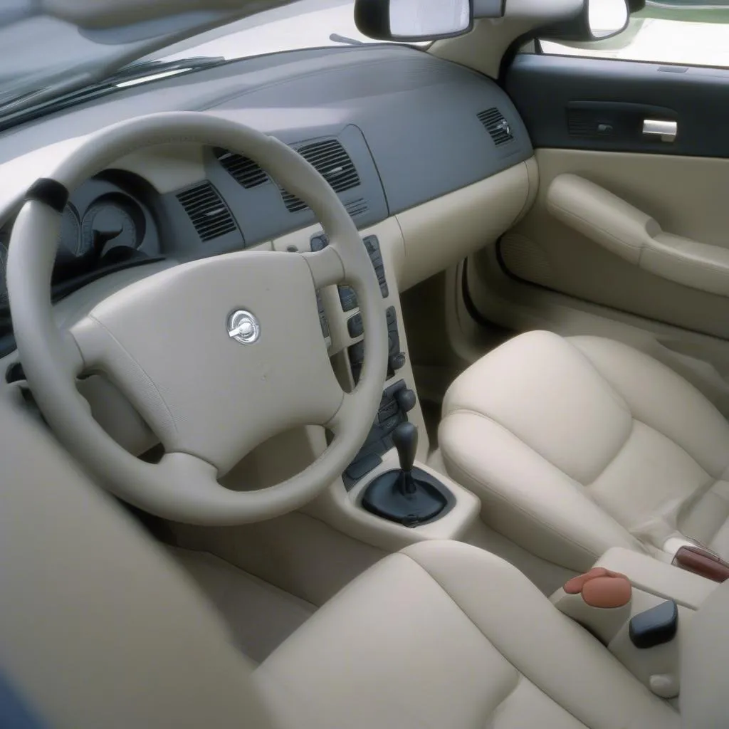 Intérieur d'une Volvo C70