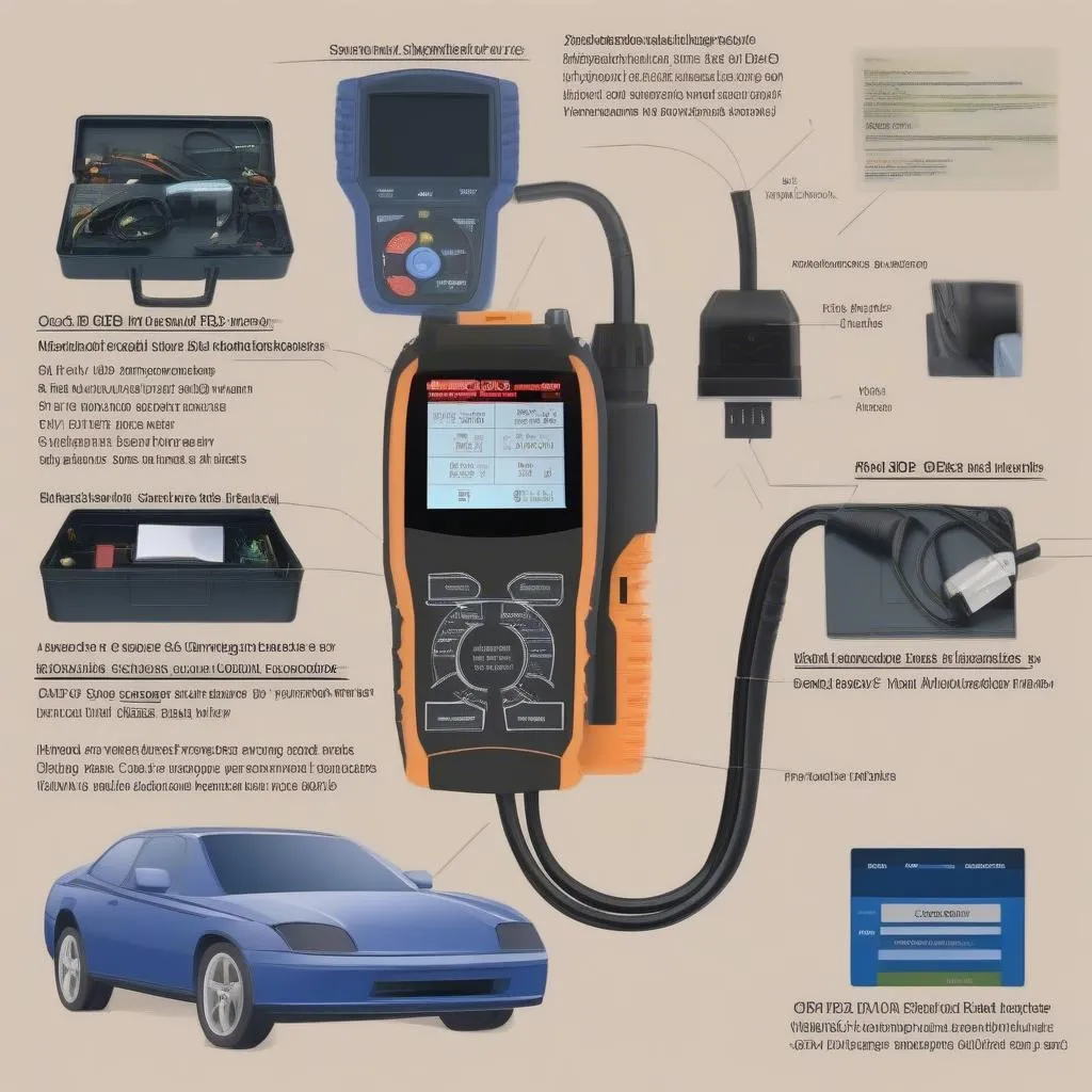 Lecteur de code OBD : diagnostic de panne moteur