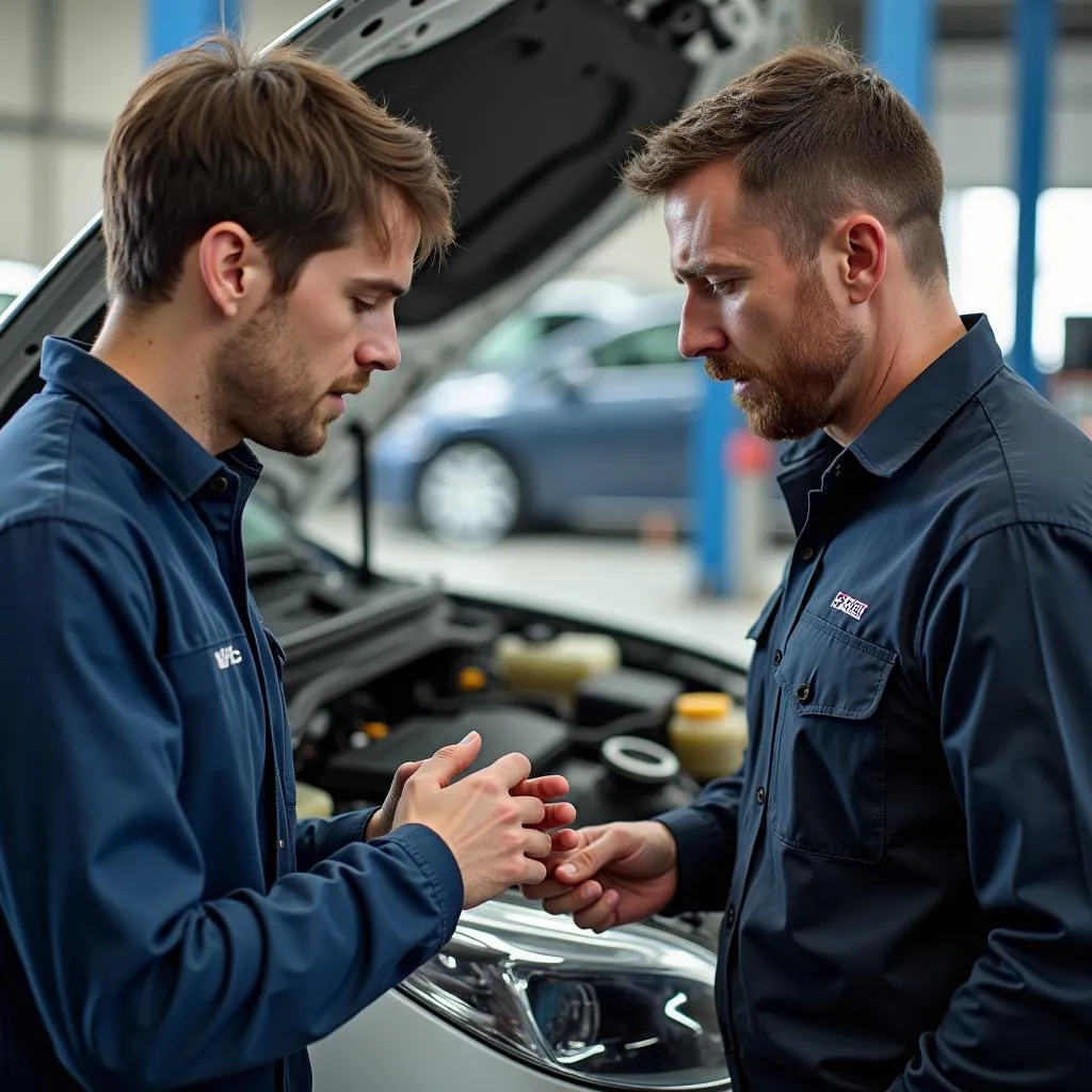 Assistance client automobile pour les problèmes de système électrique