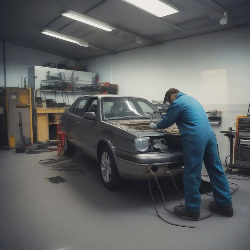 Atelier de carrosserie et de peinture