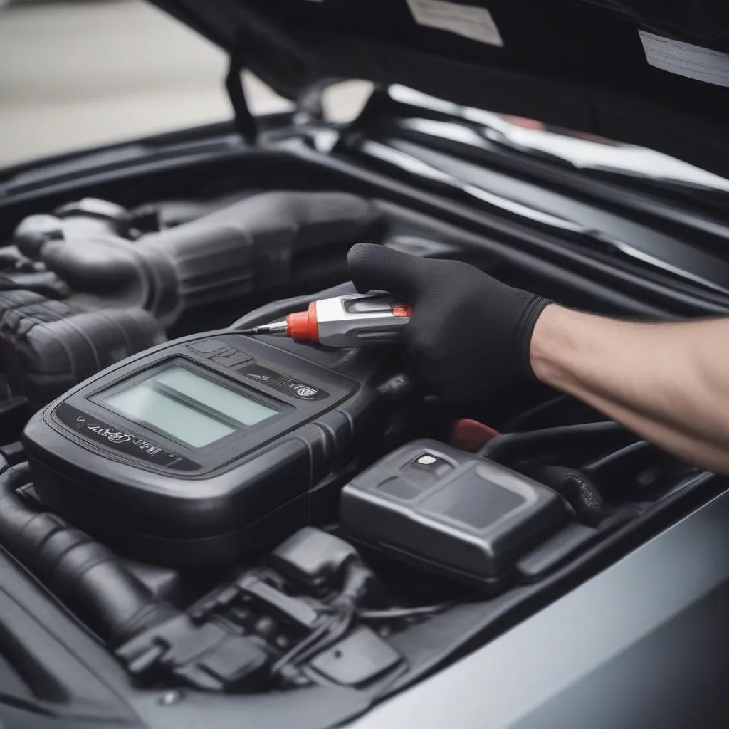 Diagnostic de boîte de vitesses d'Audi A8