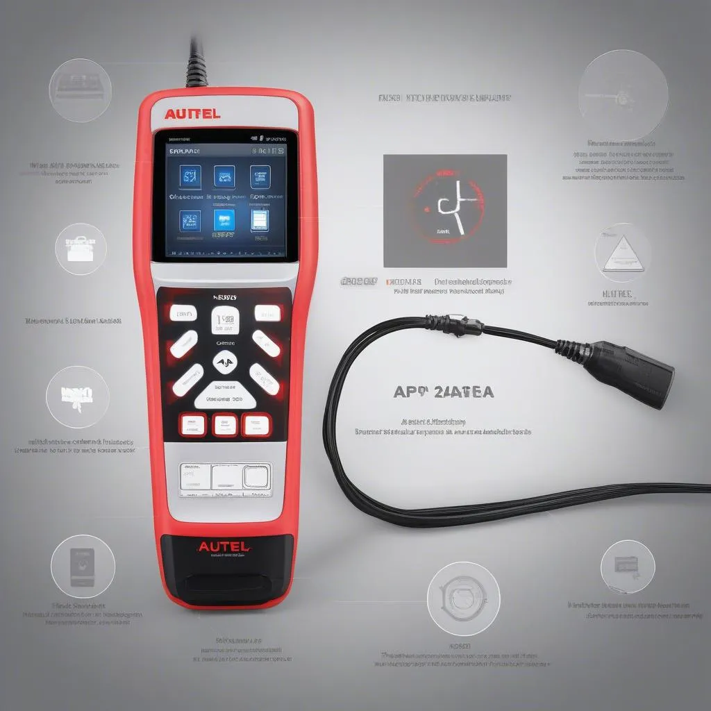 Autel AP200C : interface utilisateur conviviale