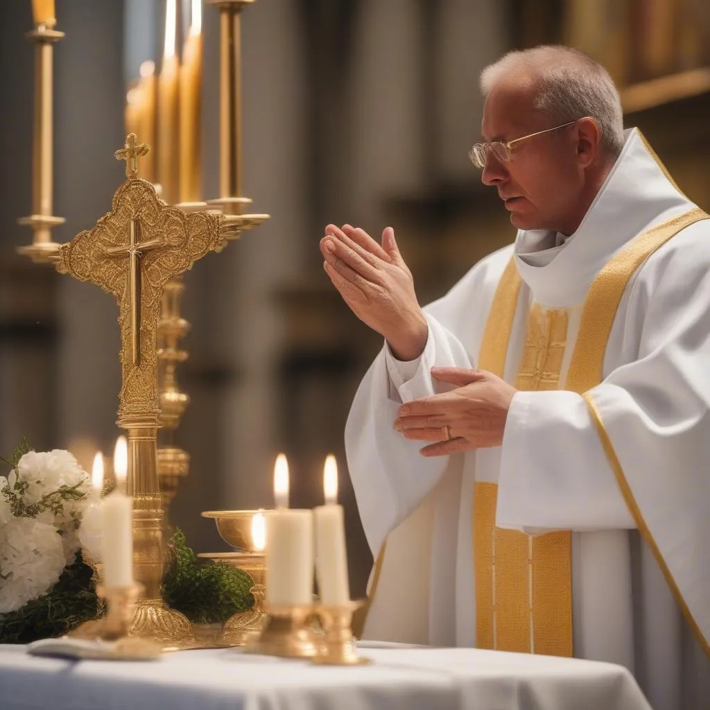 Autel catholique romain