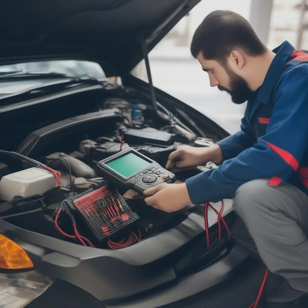 Scanner de diagnostic automobile