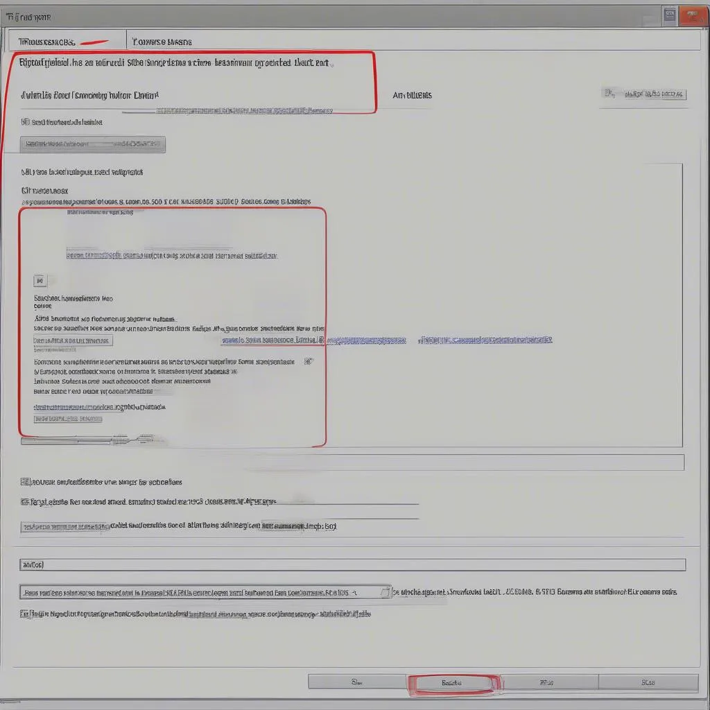 Autel J2534 drivers error message