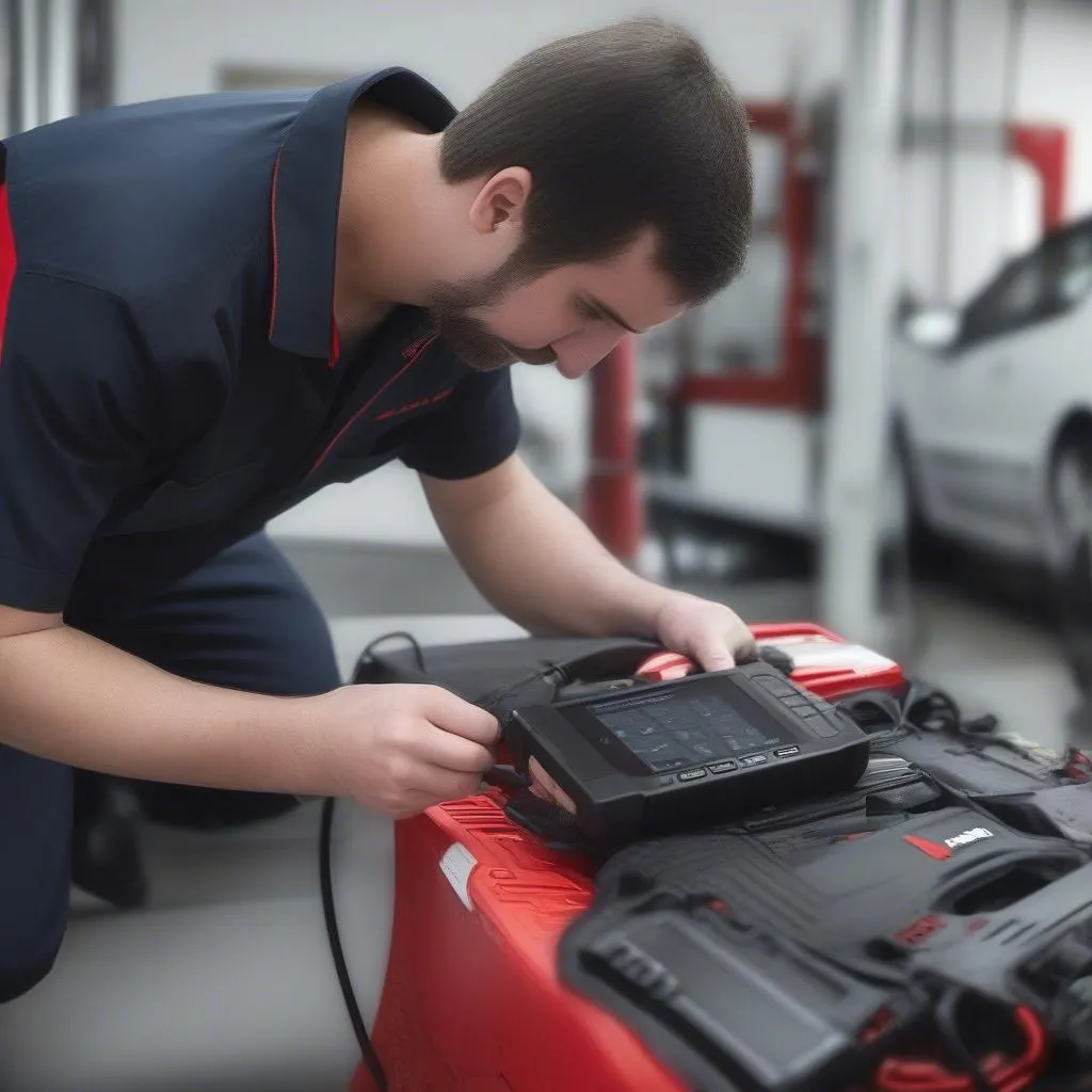 Autel MaxiCOM MK808 scanner pour voiture française