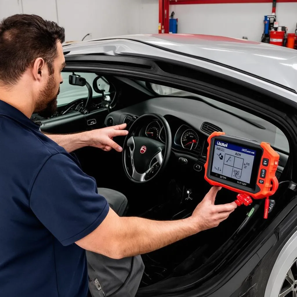 Diagnostic automobile avec Autel MaxiDAS DS708