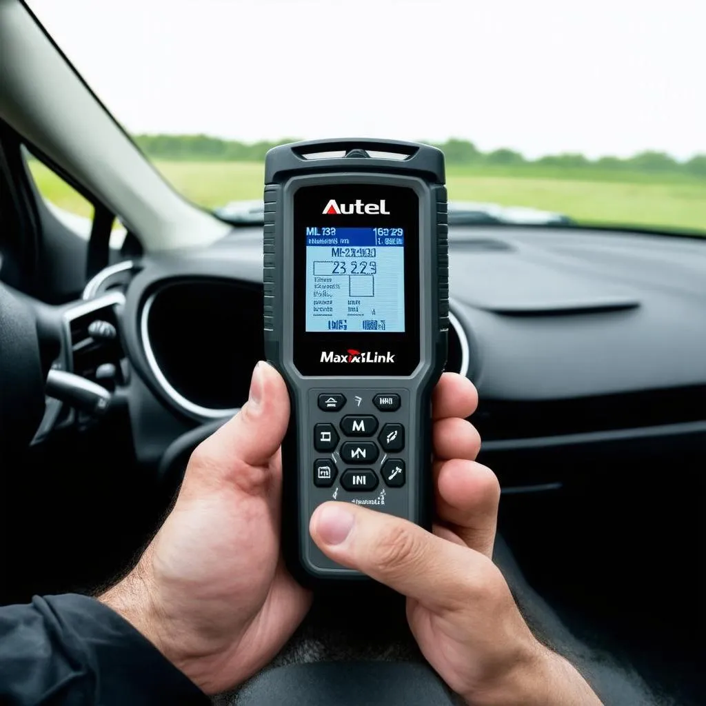 Autel MaxiLink ML629 OBD2 Scanner Use