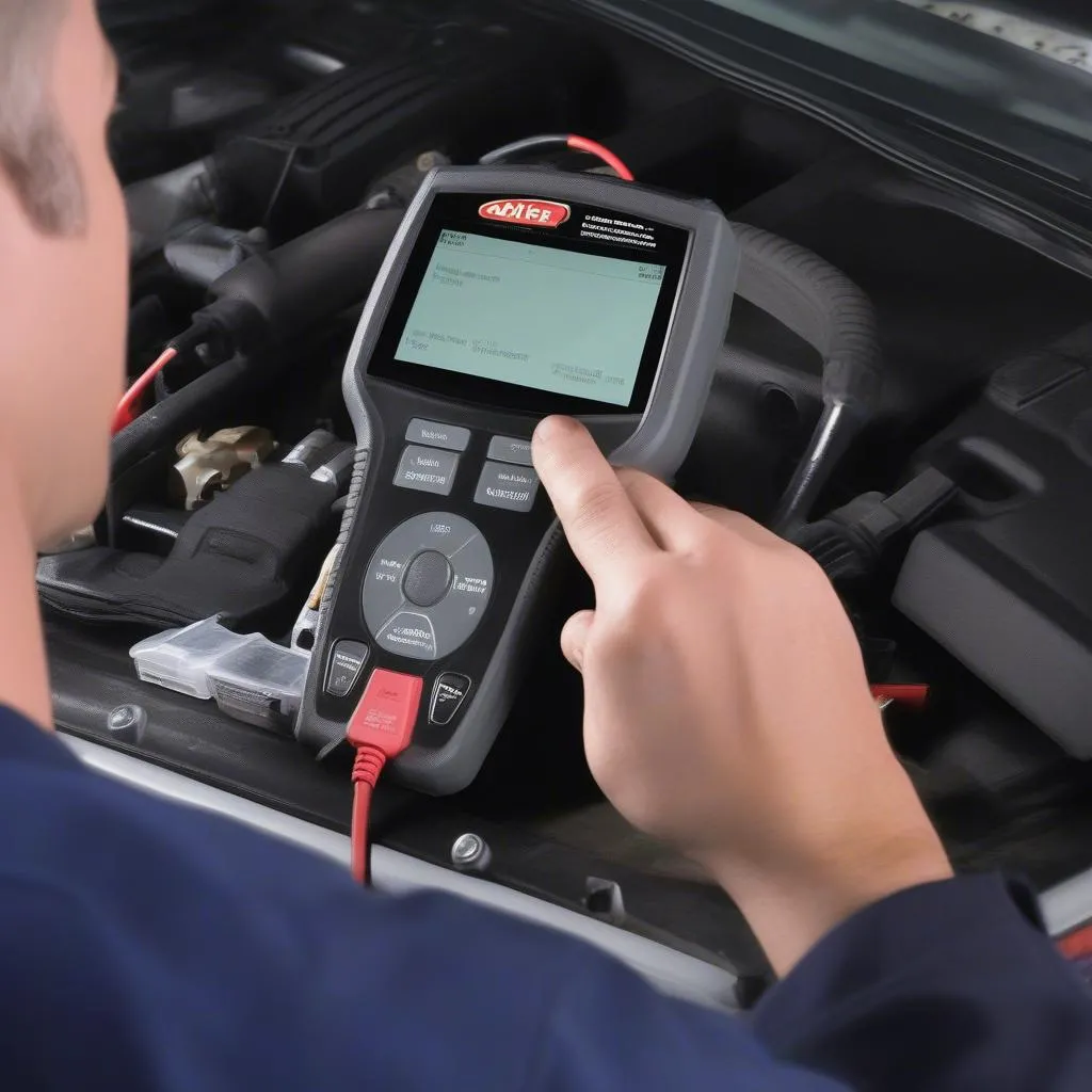 Using Autel MaxiScan MS509 for car diagnostics