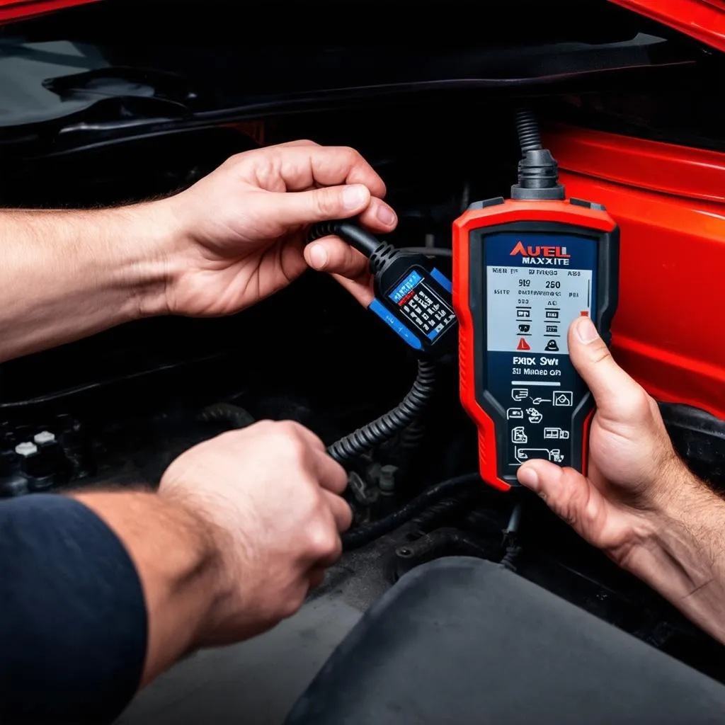 Diagnostic automobile avec Autel MaxiSys Elite