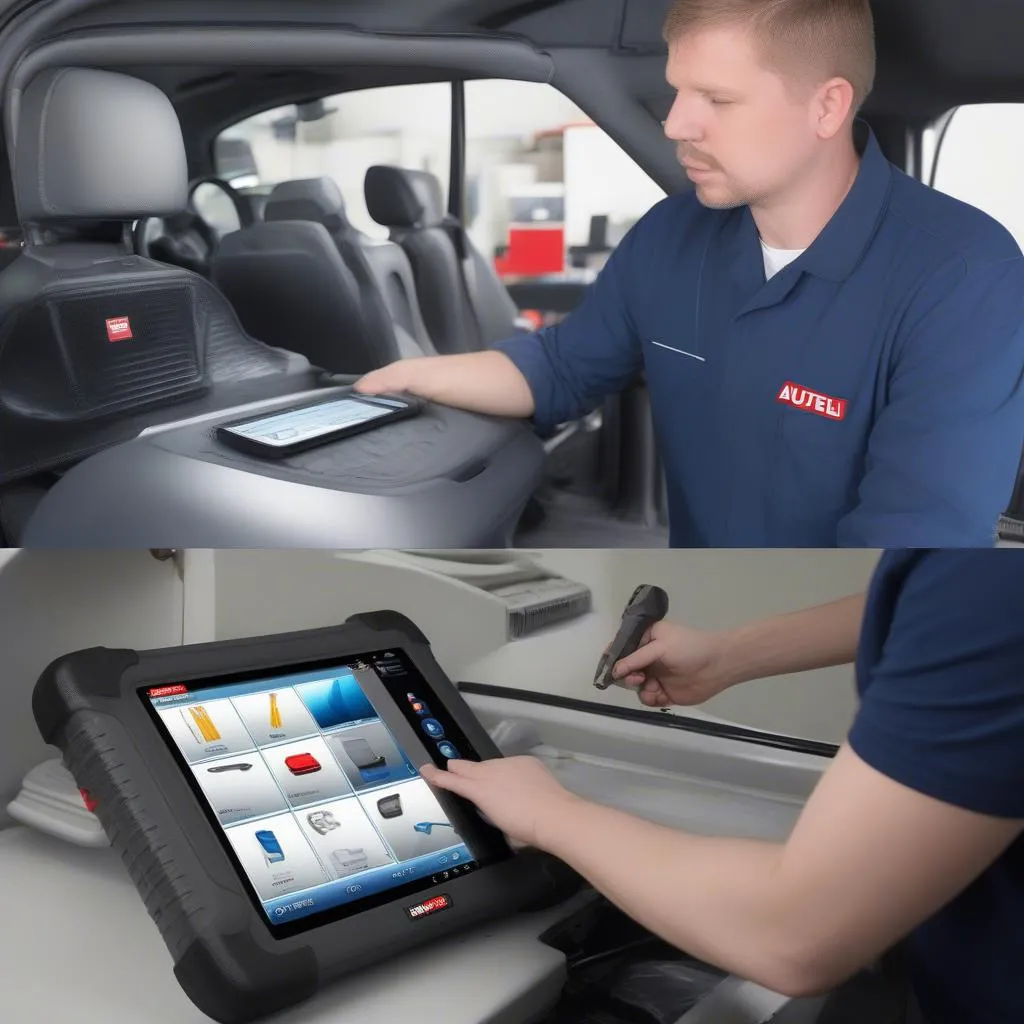 Autel MaxiSys Scanner de Diagnostic pour Voitures Européennes