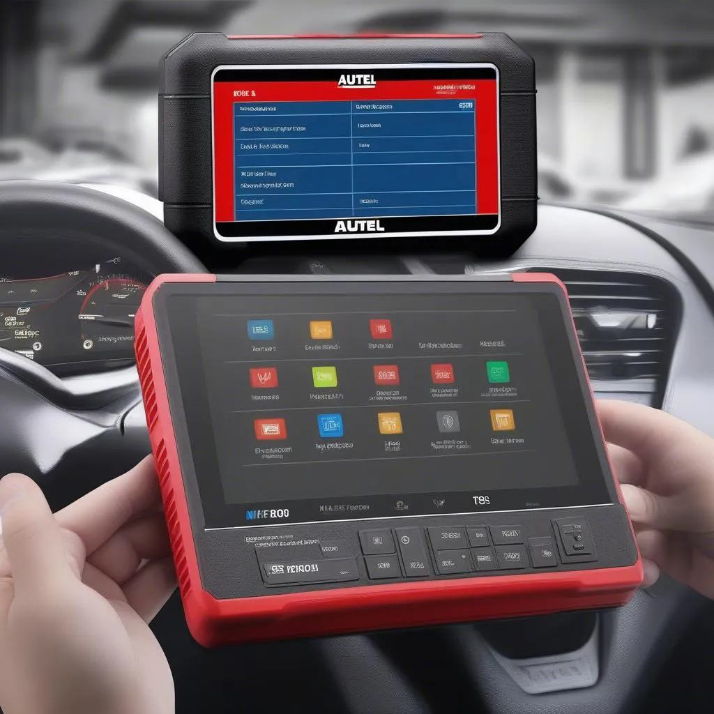 Autel MK808 scanner de diagnostic pour voitures européennes