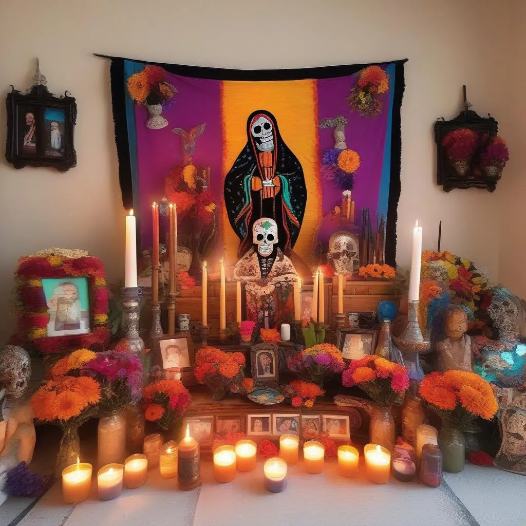 L'autel mort mexicain : Un symbole de rassemblement familial