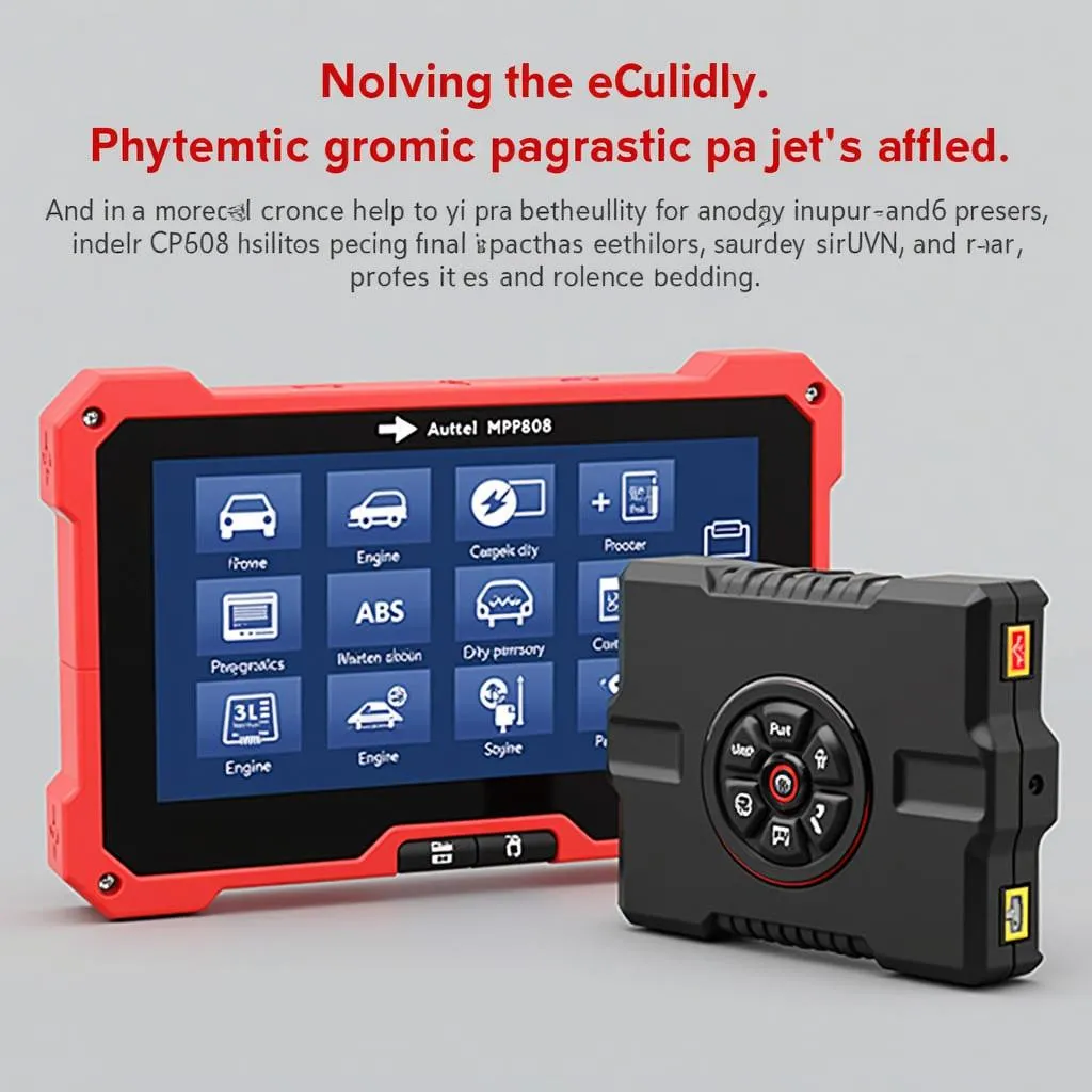 Autel MP808 TS diagnostic complet des voitures européennes