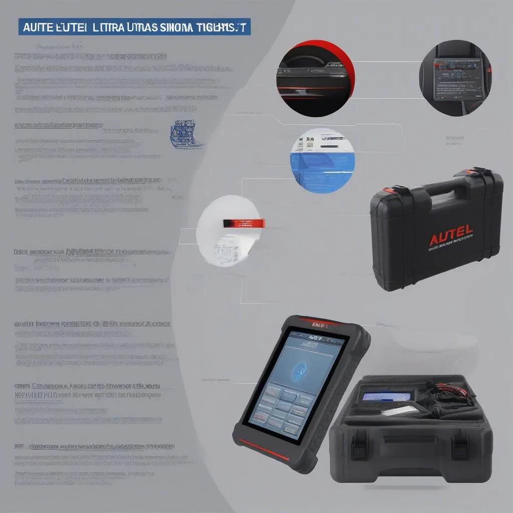 Autel MS919 Ultra - Diagnostic moteur, transmission et ABS