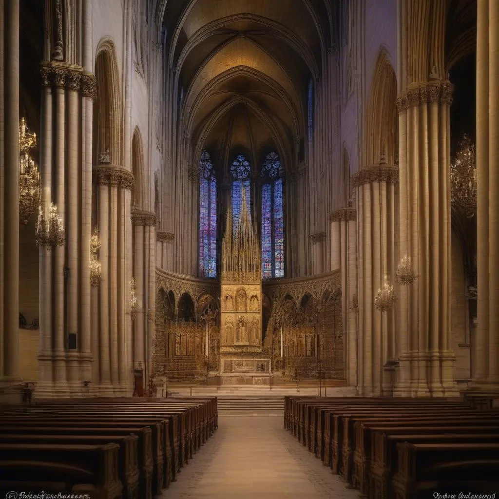 Autel de la Cathédrale Notre-Dame