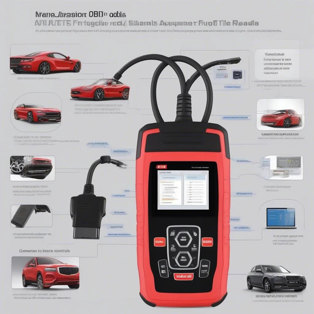 Scanner de Diagnostic Autel pour Voitures Européennes