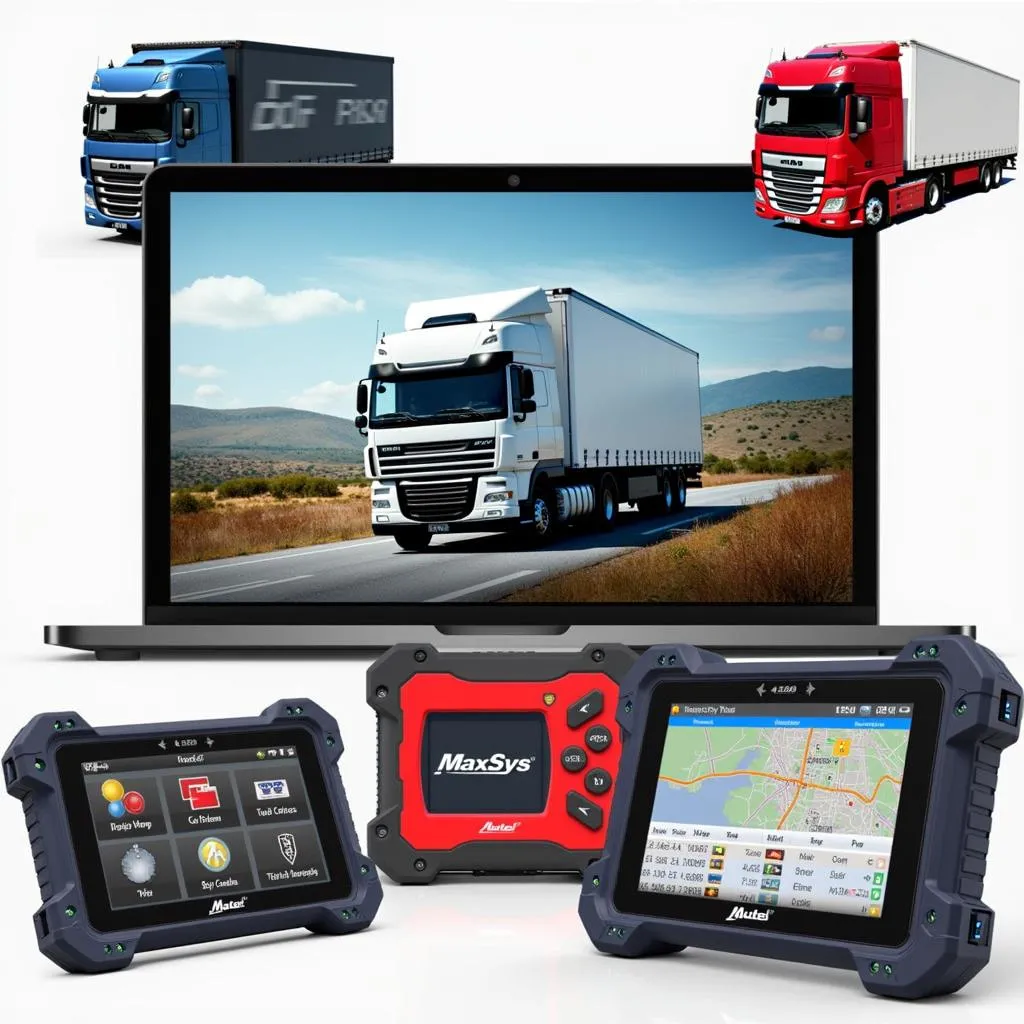 Scanner Autel Truck pour les Camions Européens