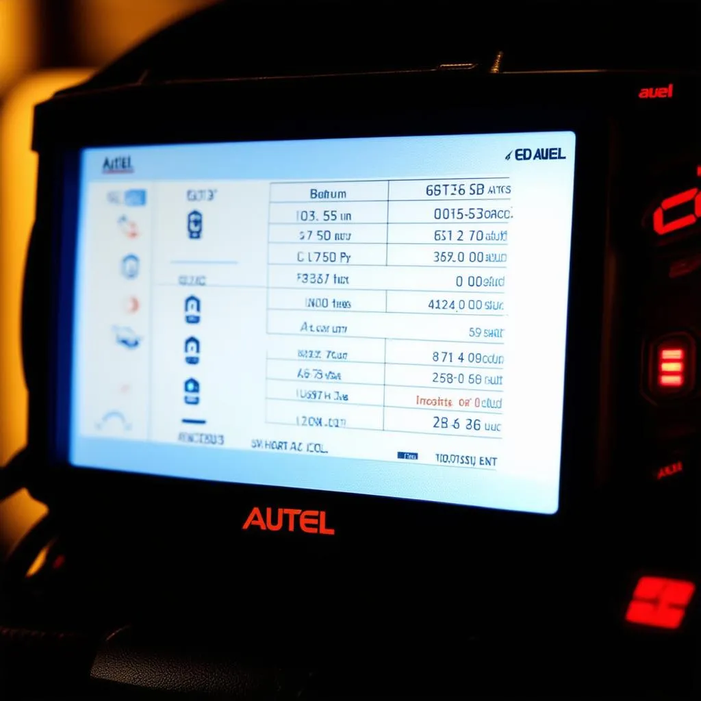 Autel display