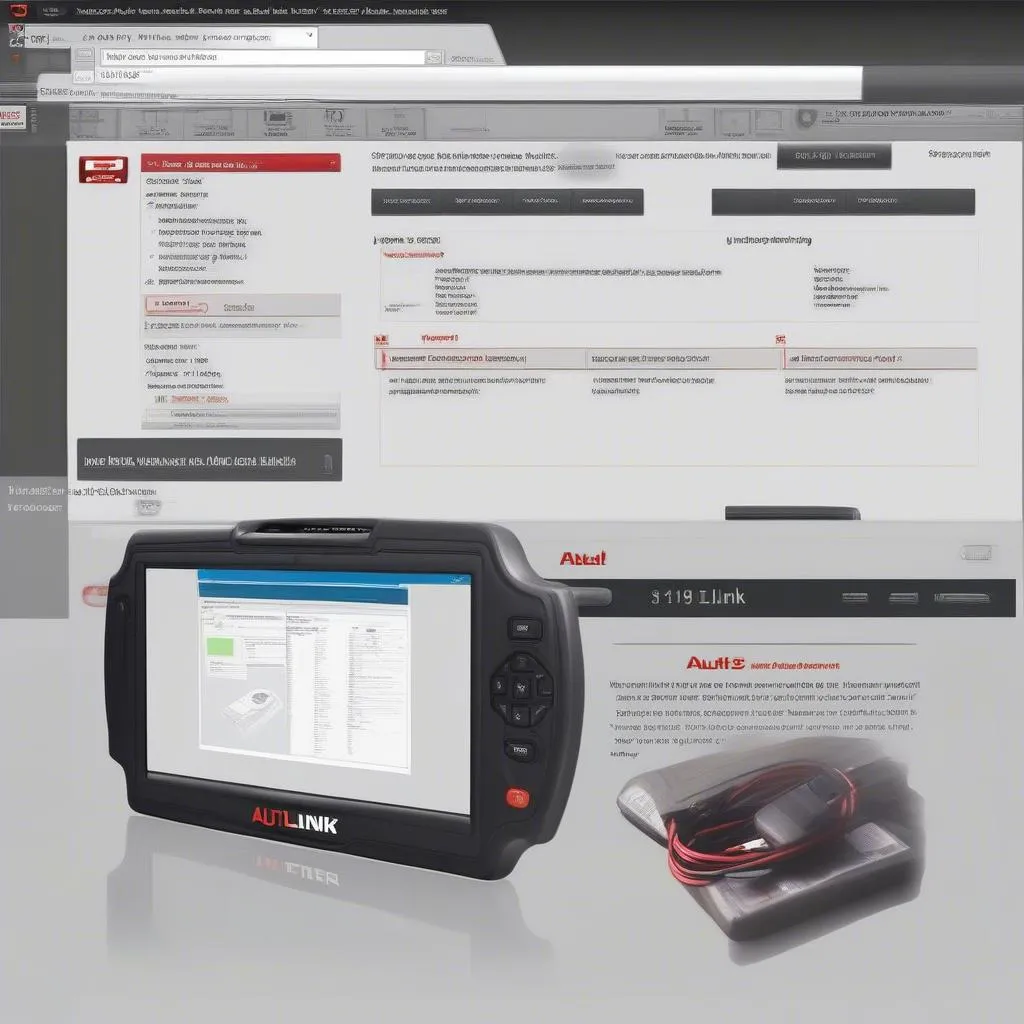 Autel Autolink AL519 update process