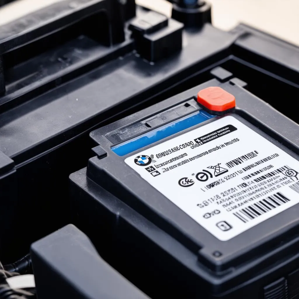 BMW battery registration