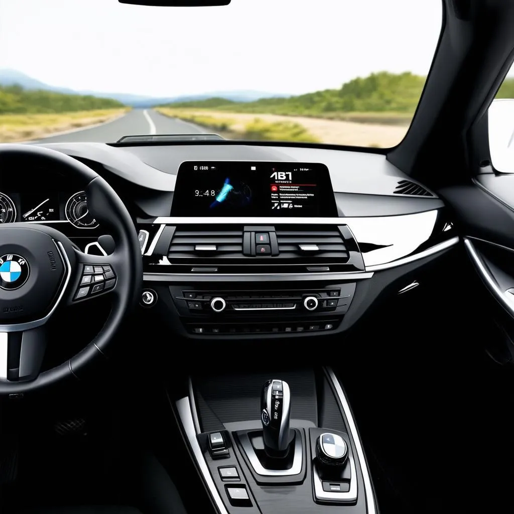 Intérieur de voiture BMW