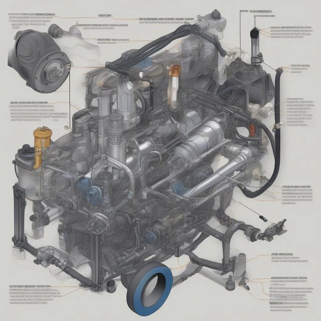 Diagramme hydraulique Bobcat