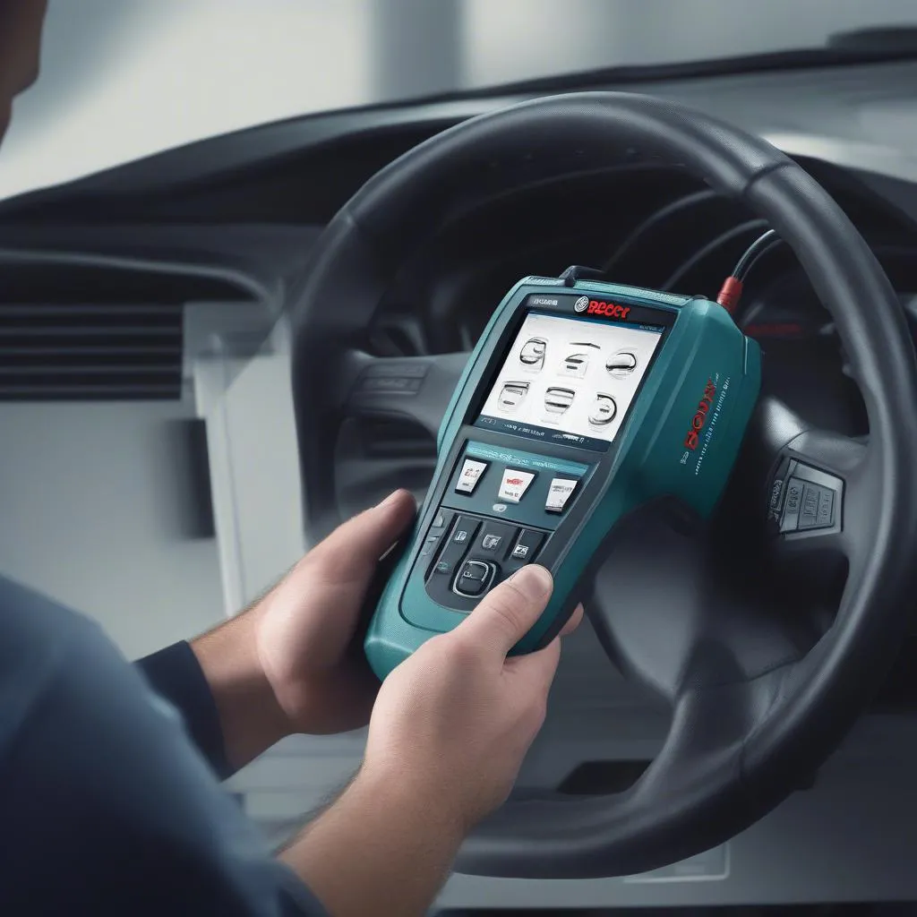 Bosch ADS 525x : Outil de diagnostic automobile professionnel pour les ateliers de réparation